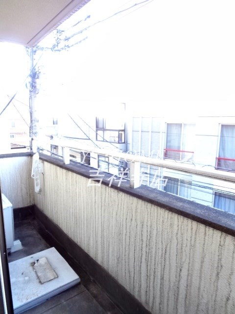 ハイツサカウエ ベランダ