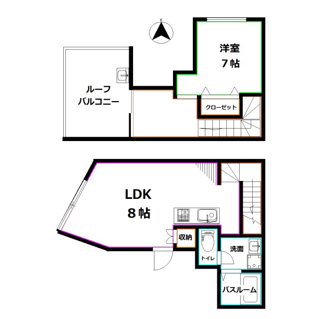 リブレス武蔵関 間取り
