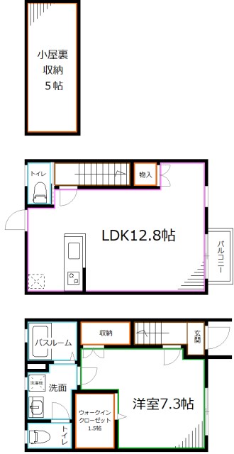 ベルフォーレ井草 間取り