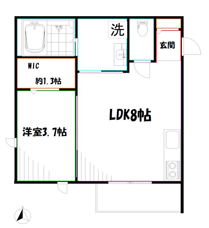 エミリア武蔵小金井 間取り