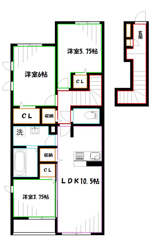 グランドステージⅠ 間取り