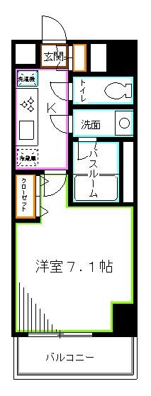 ロイヤルプレイス西荻窪 間取り