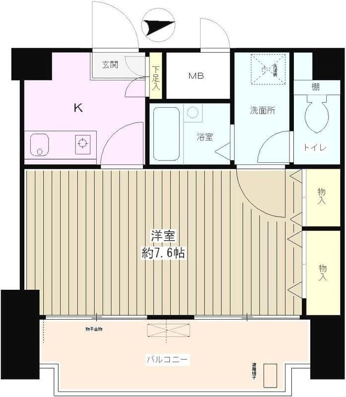 パークヒルズ落合 間取り