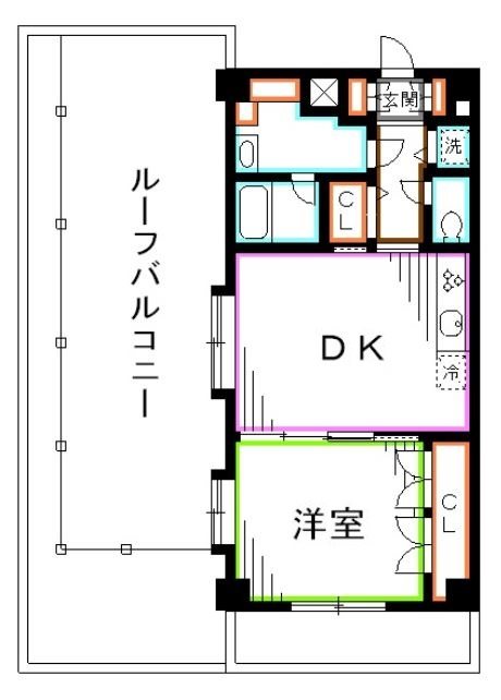 トーシンフェニックス富士見ヶ丘 間取り