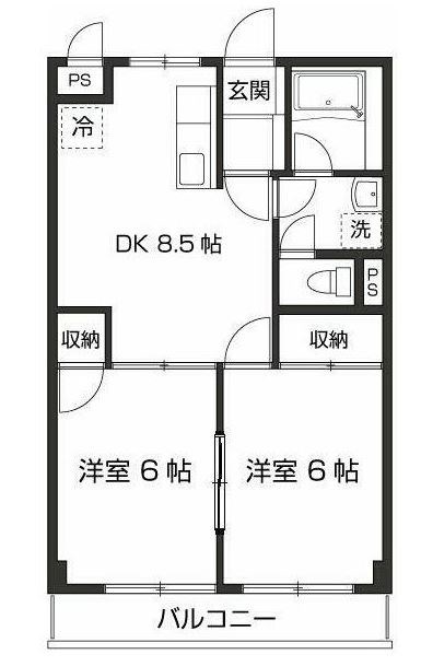 ライムかいぬま 間取り