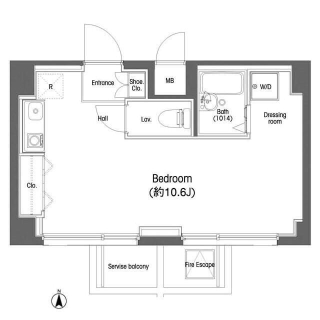 コンフォリア東中野 間取り