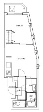 モン・シャトー東高円寺南館  間取り