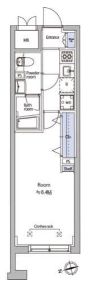 アトリオフラッツ中野 間取り