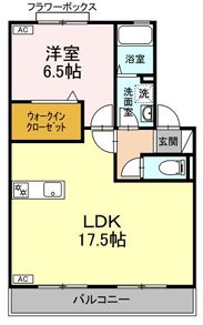 アヴァンティコートB棟 間取り