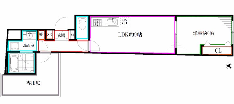 ザ・レジデンス高円寺 間取り