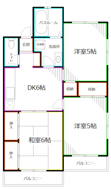ドミール久我山 間取り