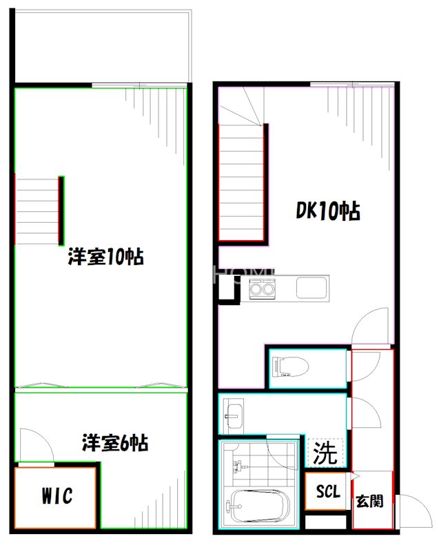 J-ARC吉祥寺  間取り