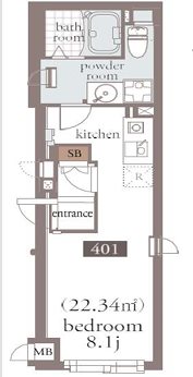 ＦＡＢＲＩＣ三鷹 間取り