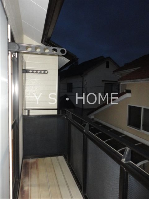 高木ハイツ ベランダ