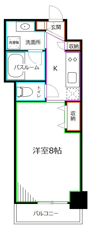 AELL南荻窪 間取り