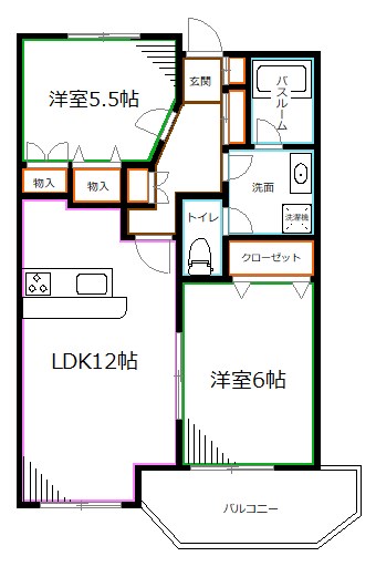 ラベンダーテラス  間取り