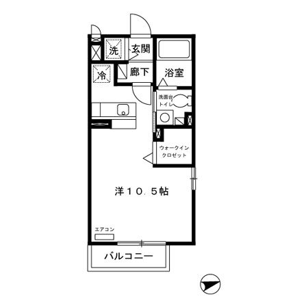 カルム東中野 間取り