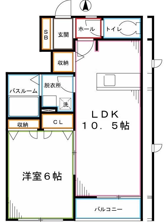 Ｋ・アルカディア 間取り