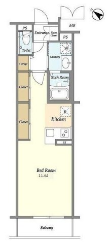 BLESS北新宿  間取り