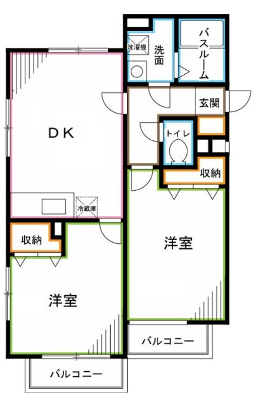 パインプラッツ 間取り
