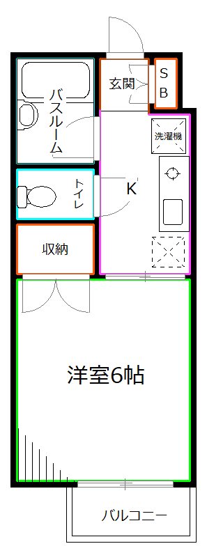 イーストプレイス 間取り