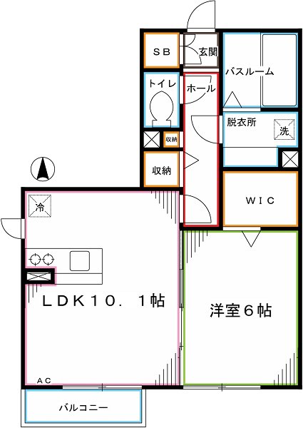 ティルタ　サリ 間取り