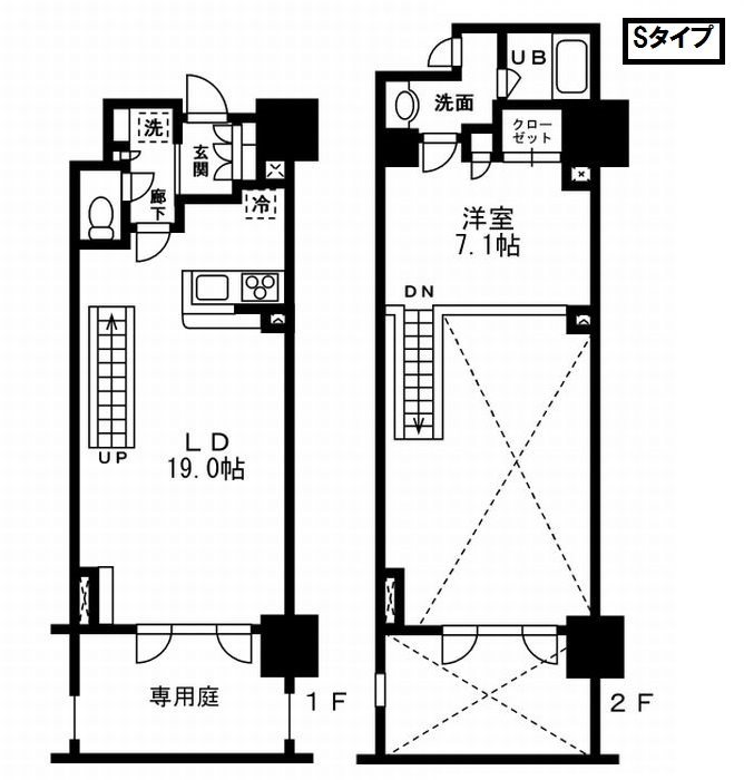 レジディア杉並方南町 間取り