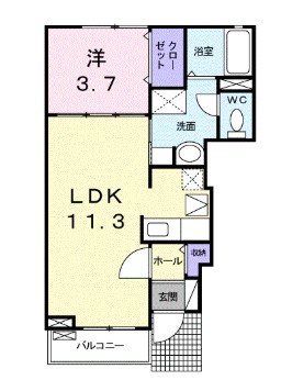 ソレイユ ブラン 間取り
