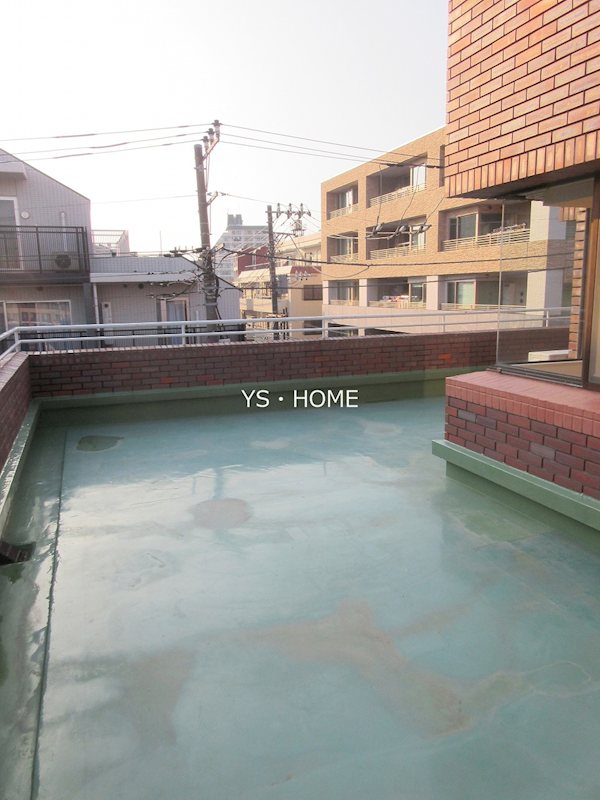 ハイツスモルカ ベランダ