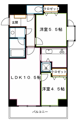 レクセル三鷹 間取り