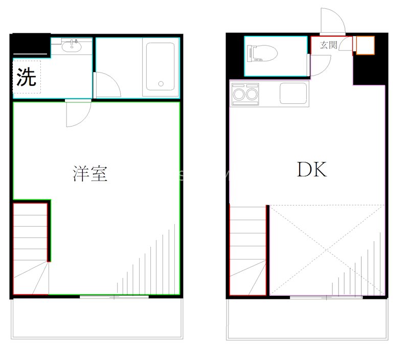 ヴェールコート三鷹イースト 間取り
