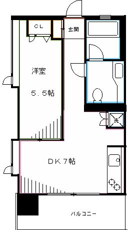 朝日フリーディオ武蔵境 間取り