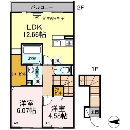 NKガーデン 間取り