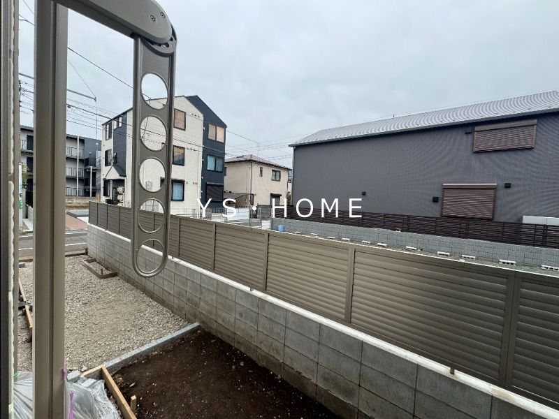 クレールムサシ ベランダ