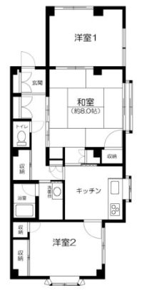 プライムコート落合 間取り