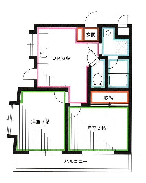 コモド・ヴィータ 間取り