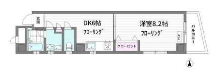 カームコート 間取り