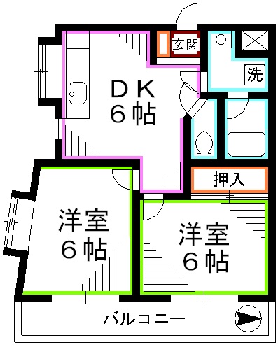 コモド・ヴィータ 間取り