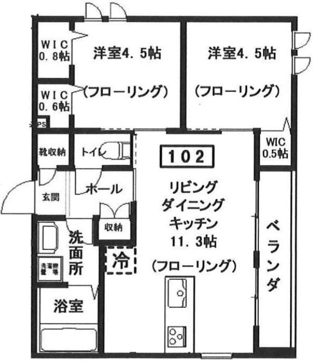 パークサイドノース 間取り