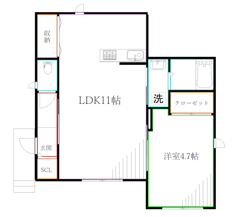 Ｄｕｏ  間取り