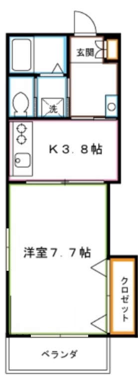 カサブランカN 間取り