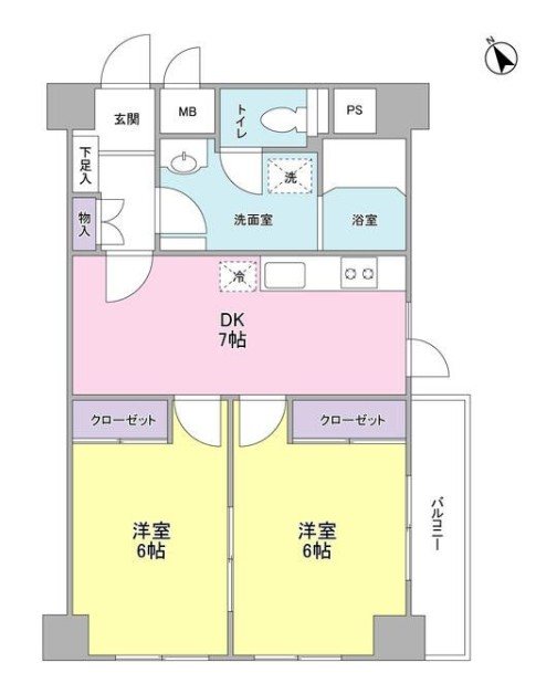 ビアンカクリハラ 間取り