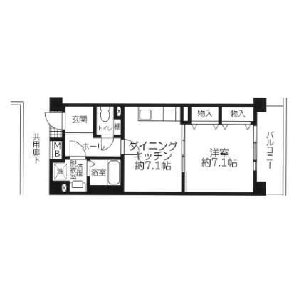 コーポレート武蔵境 間取り