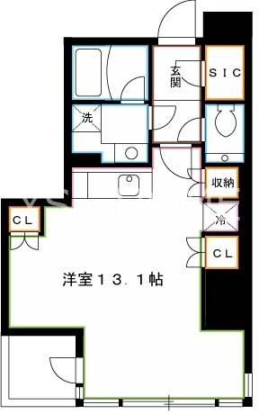 エルヴェ三鷹クレッセント三鷹ザ・タワー 間取り