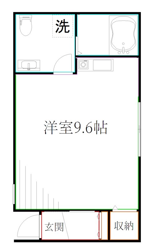 サンク ヴェール小金井Ⅱ  間取り