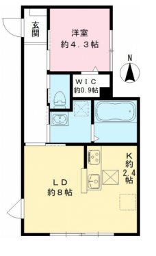 クロシェット井の頭 間取り