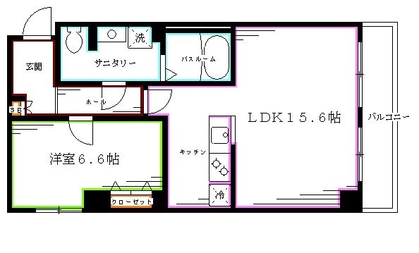 エスティメゾン高円寺 間取り