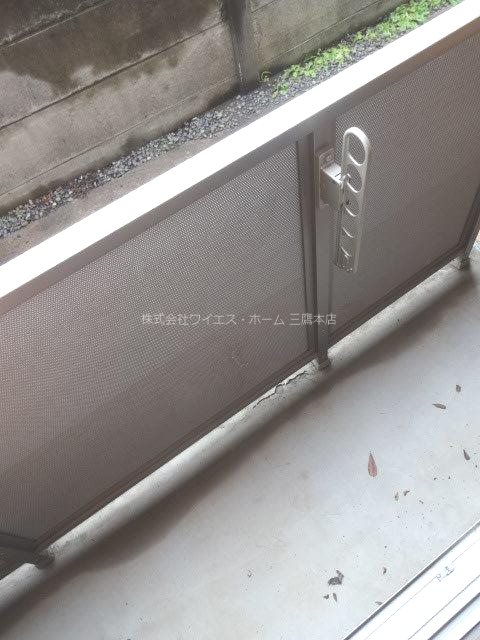 ゼルコバハイツ ベランダ