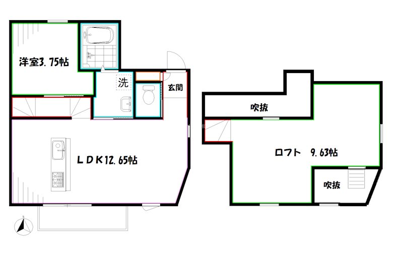桜ハウス 間取り