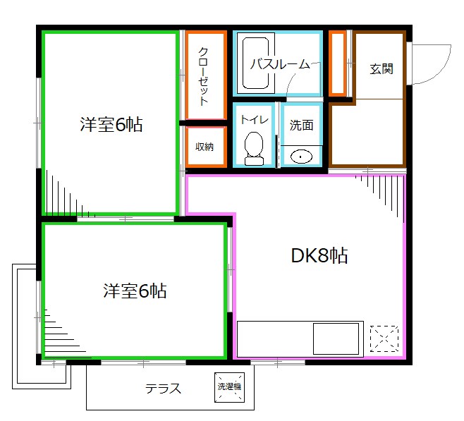 ハウス・オーク 間取り